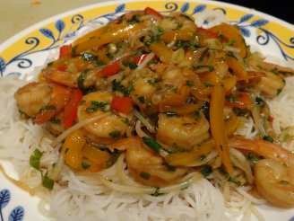 Chicken & Shrimp in Ginger Garlic Sauce