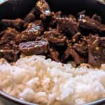 Teriyaki Beef with White Rice