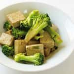 Steamed Broccoli & Been Curd (ToFu)