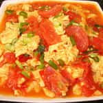 西红柿炒鸡蛋 Stir-Fried Tomatoes & Eggs