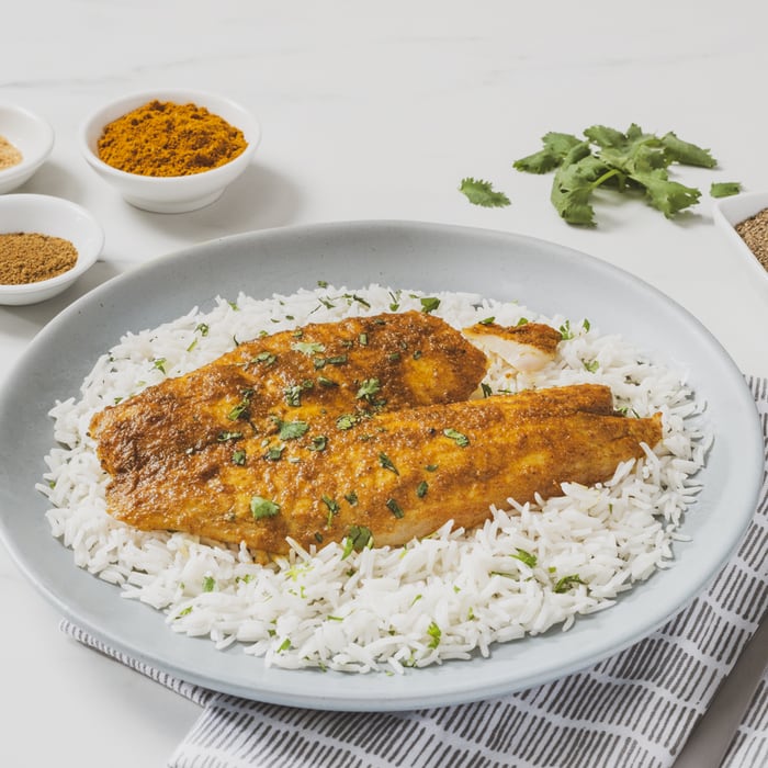 .50 Fish & Rice