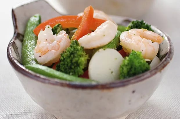 Large Steamed Shrimp & Scallops